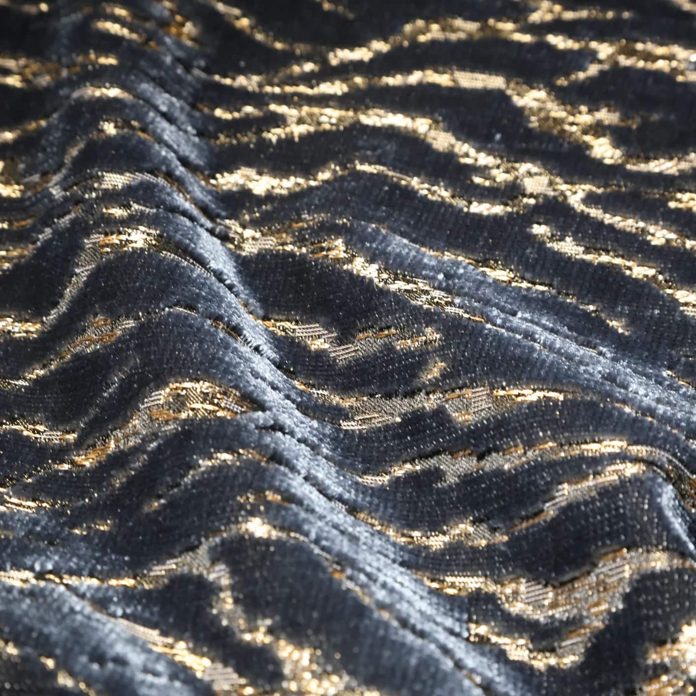 JBL Jacquard Fluweel Maatwerk Tijgerpatroon Cut-Pile Stof Luxe Huishoudtextiel voor Bank